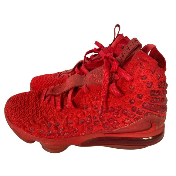 Nike Lebron XVII 17 Red Carpet BQ3177-600 LJ-17 Mens size 9.5 US Preowned 2019 - Picture 4 of 10